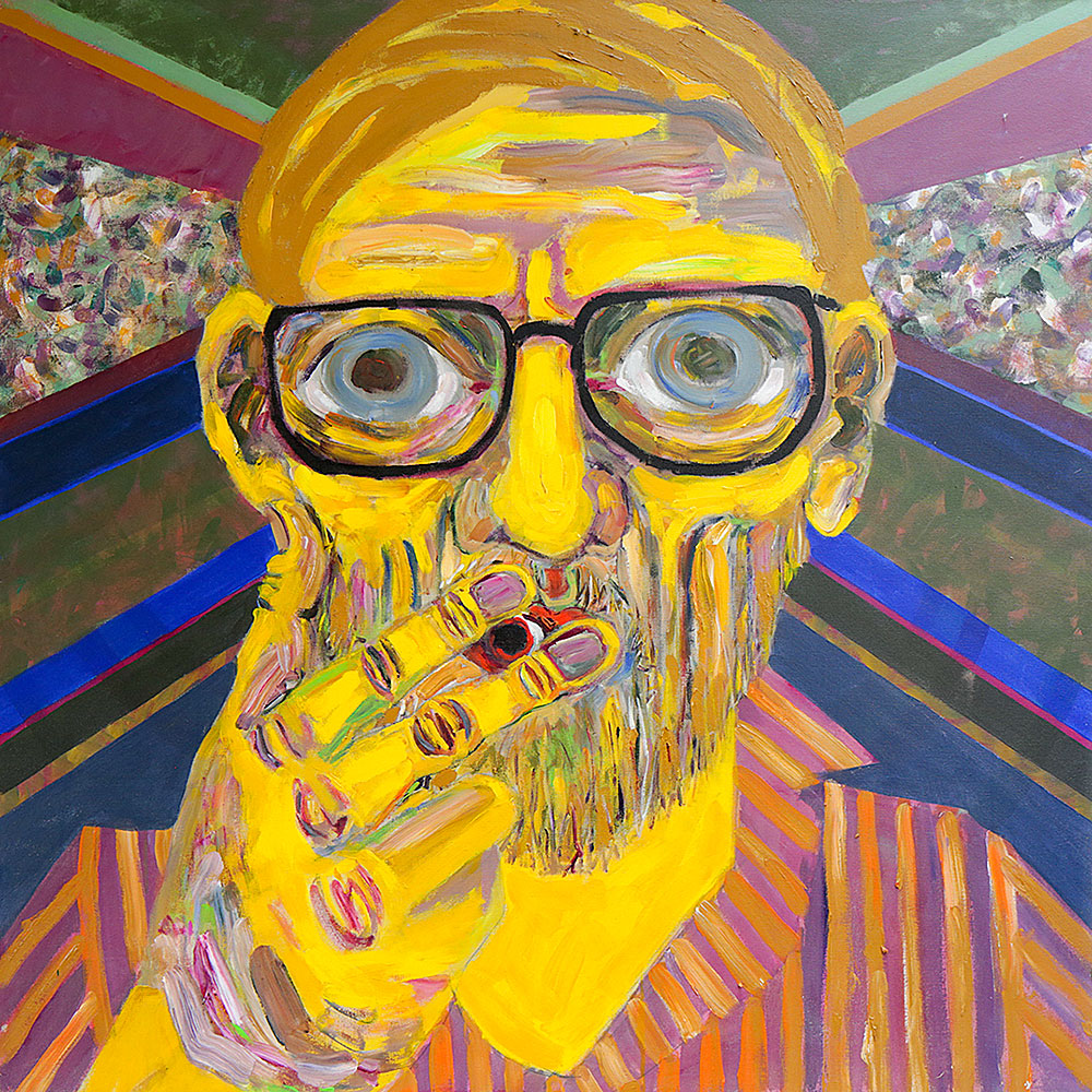 Bodo | Portrait Series by Chris Harris, BC artist on Pender Island