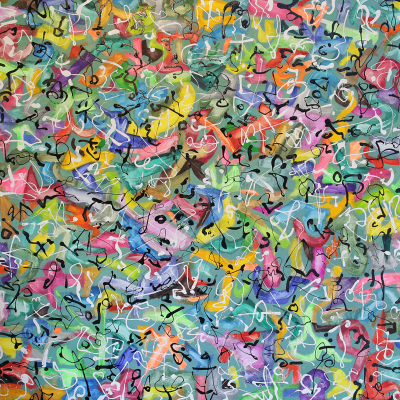 Metis Cross Poem #2 Metis Cross Poem #2 - Metis Poems | acrylic on canvas | 60"x76" by Chris Harris, artist on Pender Island
